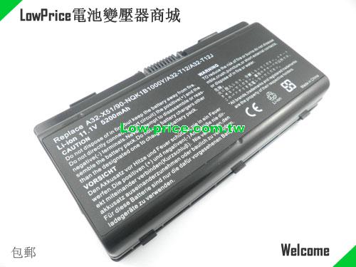 ASUS 70-NQK1B2000Z Battery 5200mAh 11.1V Black Li-ion