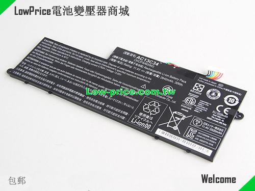 ACER 31CP5/60/80 Battery 2640mAh, 30.00Wh  11.4V Balck Li-ion