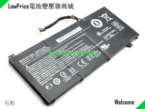 ACER 3ICP7/61/80 Battery 4605mAh, 52.50Wh  11.4V Black Li-ion