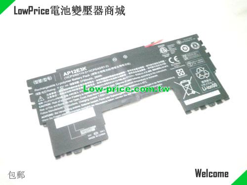 ACER 11CP365114-211CP54261-2 Battery 3790mAh, 28.00Wh  7.4V Black Li-Polymer