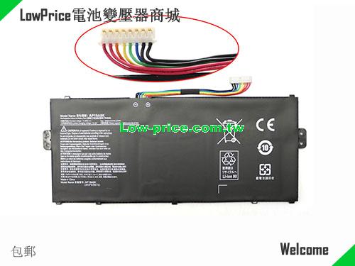 ACER AP19A8K Battery 3482mAh, 40.22Wh  11.55V Black Li-Polymer