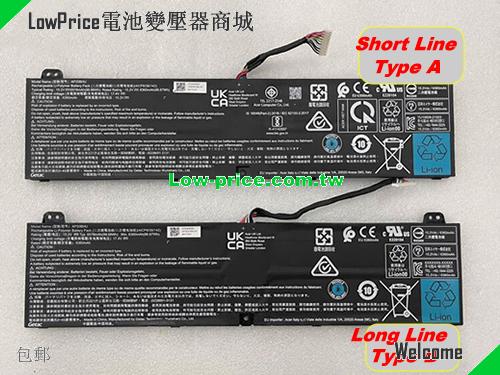 ACER AP20BHU Battery 6758mAh, 99.98Wh  15.2V Black Li-Polymer