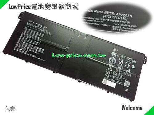 ACER KT.0040G.016 Battery 4189mAh, 65.01Wh  15.52V Black Li-Polymer