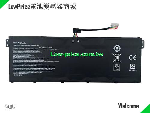 副廠/原廠 原廠 Acer Ap23a5l 電池 Ap23a7l 11.55v 53.02wh