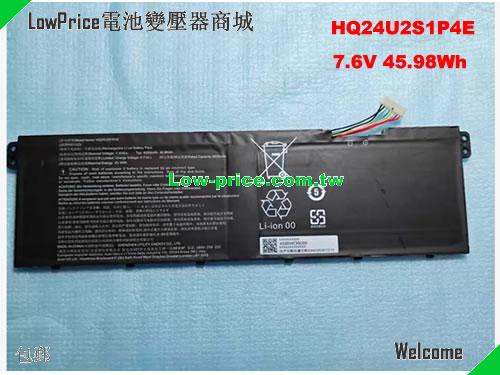 副廠/原廠 原廠 Hq24u2s1p4e 電池 适合 Acer Al15-33p-3809, 7.6v 45.98wh