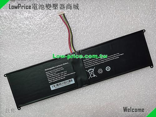 ACER MLP4270136-2S Battery 5000mAh, 37.00Wh  7.4V Black Li-Polymer