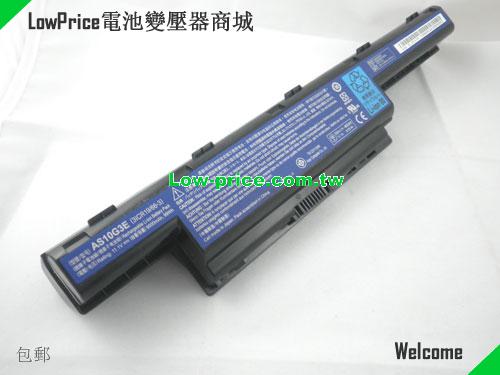 GATEWAY 3ICR19/66-3 Battery 9000mAh, 99.00Wh  11.1V Black Li-ion