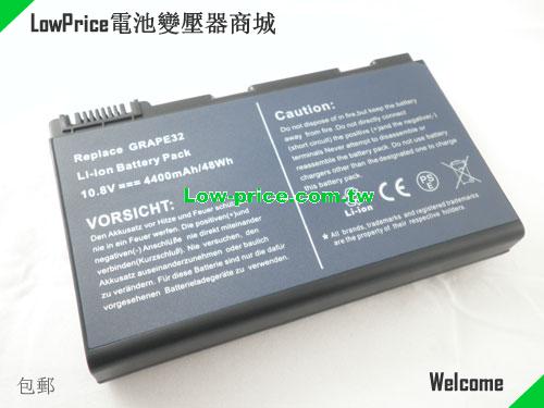 ACER TM00741 Battery 5200mAh 11.1V Black Li-ion