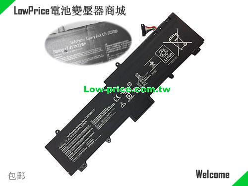 ASUS C21-TX300D Battery 3120mAh, 23.00Wh  7.2V Black Li-Polymer