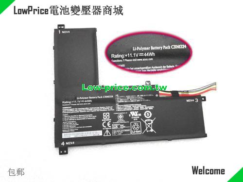 ASUS C31N1324 Battery 3970mAh, 44.00Wh  11.1V Black Li-ion