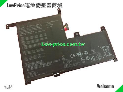 ASUS UX561UA2G Battery 4550mAh, 52.00Wh  11.55V Black Li-Polymer