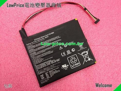 ASUS C12-P1801 Battery 10272mAh, 38.00Wh  3.7V Black Li-Polymer