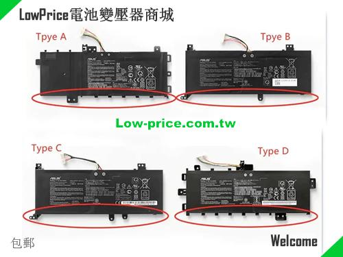 副廠/原廠 原廠 Asus B21n1818-1/2/3/4 筆電電池 7.6v 32wh