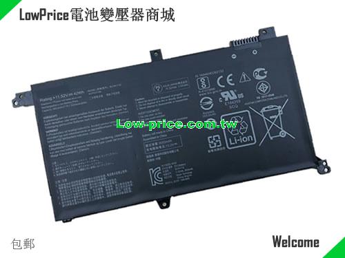 ASUS X571GT-AL115T Battery 3727mAh, 42.00Wh  11.52V Black Li-Polymer