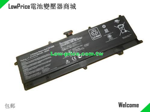 ASUS X201E6E Battery 5136mAh, 38.00Wh  7.4V Black Li-Polymer