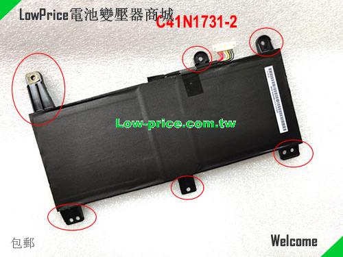 ASUS C41N1731-2 Battery 4335mAh, 66.00Wh  15.4V Black Li-Polymer