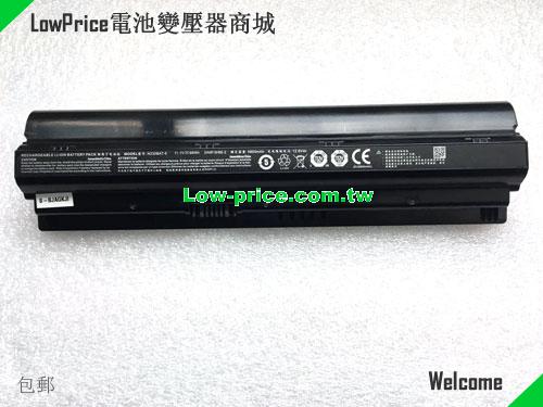 CLEVO N230BAT-6 Battery 5900mAh, 66.00Wh  11.1V Black Li-ion