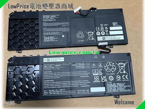 CLEVO V540BAT-3-60 Battery 5070mAh, 60.00Wh  11.61V Black Li-Polymer