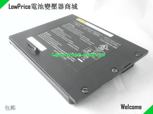 CLEVO D900TBAT Battery 6600mAh 14.8V Black Li-ion
