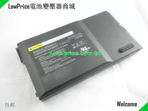 CLEVO 87-M400A-4D6 Battery 4400mAh 11.1V Black Li-ion