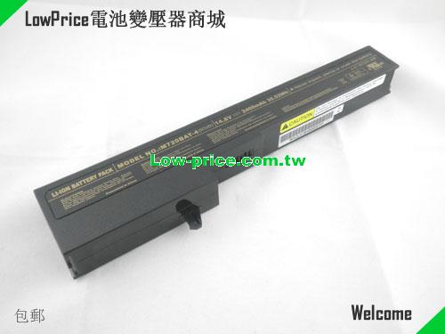CLEVO 6-87-m72ss-4sf2 Battery 2400mAh 14.8V Black Li-ion