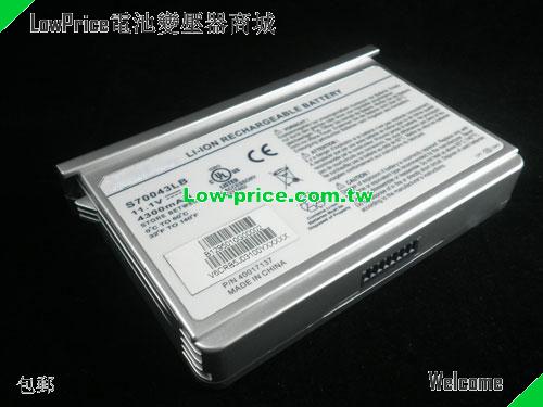 CELXPERT S70043LB Battery 4300mAh 11.1V Silver Li-ion