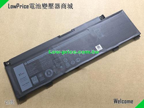 Dell PN1VN Battery 4255mAh, 51.00Wh  11.4V Black Li-Polymer