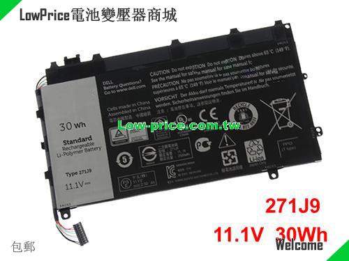 Dell 0271J9 Battery 30.00Wh 11.1V Black Li-Polymer