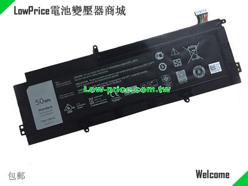 Dell Chromebook 11 Battery 4400mAh, 50.00Wh  11.4V Black Li-ion