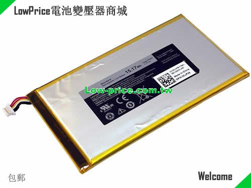 Dell CJP38 Battery 4100mAh, 15.17Wh  3.7V Black Li-Polymer