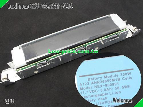 Dell LiFePO4 Battery 58.50Wh, 5.00Ah 11.7V Metallic Gray Lithium iron Phosphate