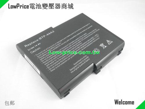ACER BTP-44A3 Battery 6600mAh 14.8V Black Li-ion