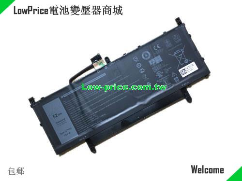 副廠/原廠 原廠 電池 Tvkgh 适合 Dell Latitude 9510 2-in-1 89gng Rechargeable Li-ion