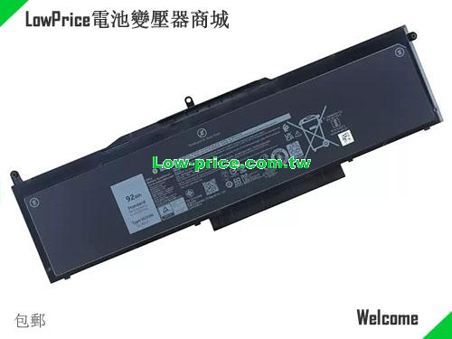 Dell VG93N Battery 92.00Wh 11.4V Black Li-ion