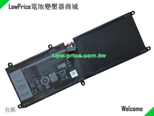 Dell T04E Battery 4600mAh, 35.00Wh  7.6V Black Li-ion