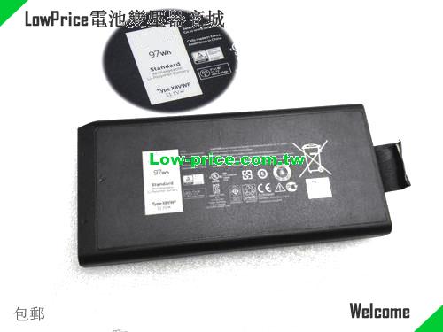 Dell DKNKD Battery 8700mAh, 97.00Wh  11.1V Black Li-ion