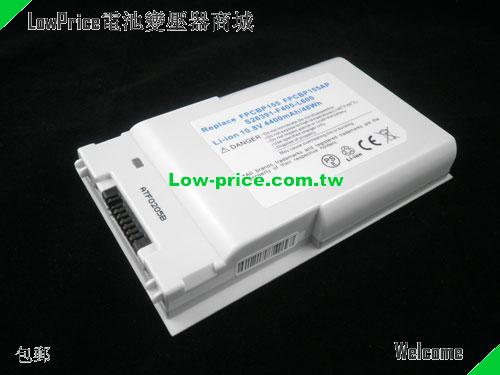 FUJITSU FPCBP155 Battery 4400mAh 10.8V White Li-ion