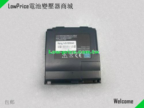 FUJITSU FM-43B Battery 4400mAh 14.8V Black Li-ion