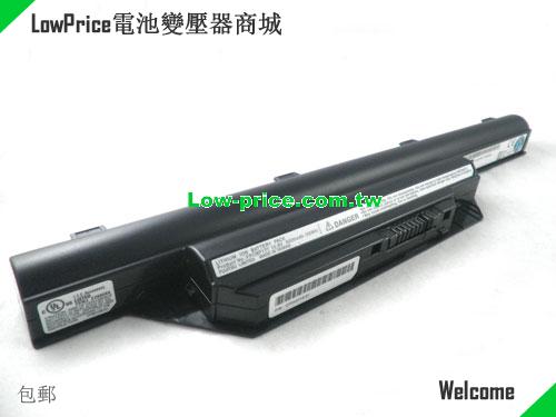 FUJITSU FMVNBP159A Battery 4400mAh, 48.00Wh  10.8V Black Li-ion