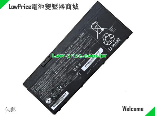 FUJITSU FMVNBP251 Battery 4170mAh, 60.00Wh  14.4V Black Li-ion