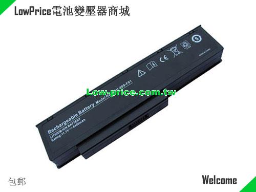 FUJITSU SQU-808-F01 Battery 4400mAh 11.1V Black Li-ion