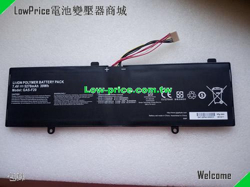 GIGABYTE GASF20 Battery 5270mAh, 39.00Wh  7.4V Black Li-Polymer