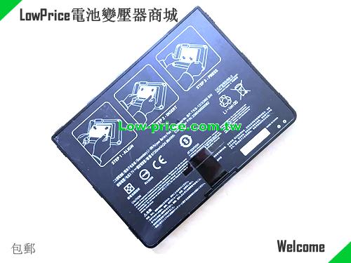GETAC 338040000105 Battery 6720mAh, 24.86Wh  3.7V Black Li-Polymer
