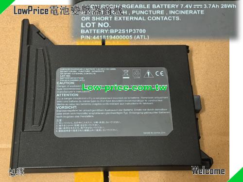 副廠/原廠 原廠 Getac Bp2s1p3700 筆電電池 N441819400005 7.4v 3.7ah 27wh 