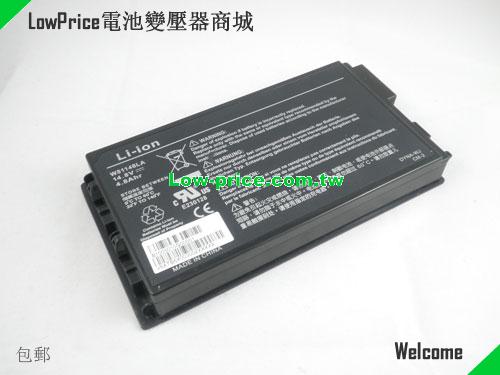 GATEWAY W81148LA Battery 4400mAh 14.8V Black Li-ion