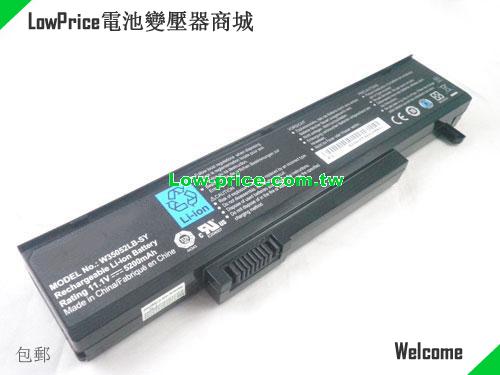 GATEWAY SQU-715 Battery 5200mAh 11.1V Black Li-ion