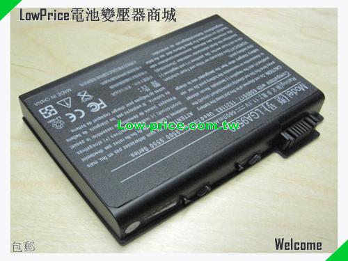 GATEWAY 6500600 Battery 6600mAh, 73.00Wh  11.1V Black Li-ion