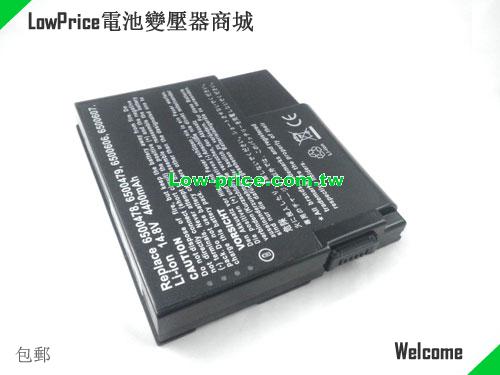 GATEWAY 6500606 Battery 4400mAh 14.8V Black Li-ion