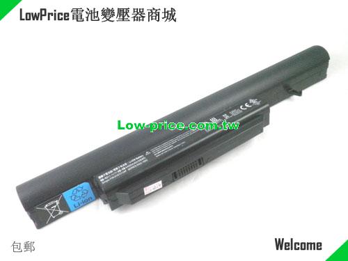 HASEE K580N-I7 Battery 4400mAh 11.1V Black Li-ion