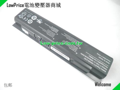 HASEE E11-3S2200-B1B1 Battery 4400mAh 11.1V Black Li-ion